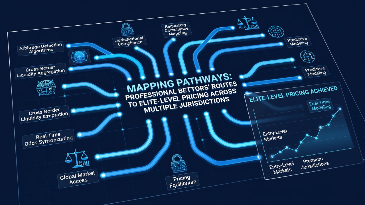 Mapping global betting jurisdictions and pricing networks